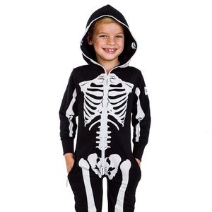 Tipsy Elves Boy's / Girl's Xs NWT Skeleton